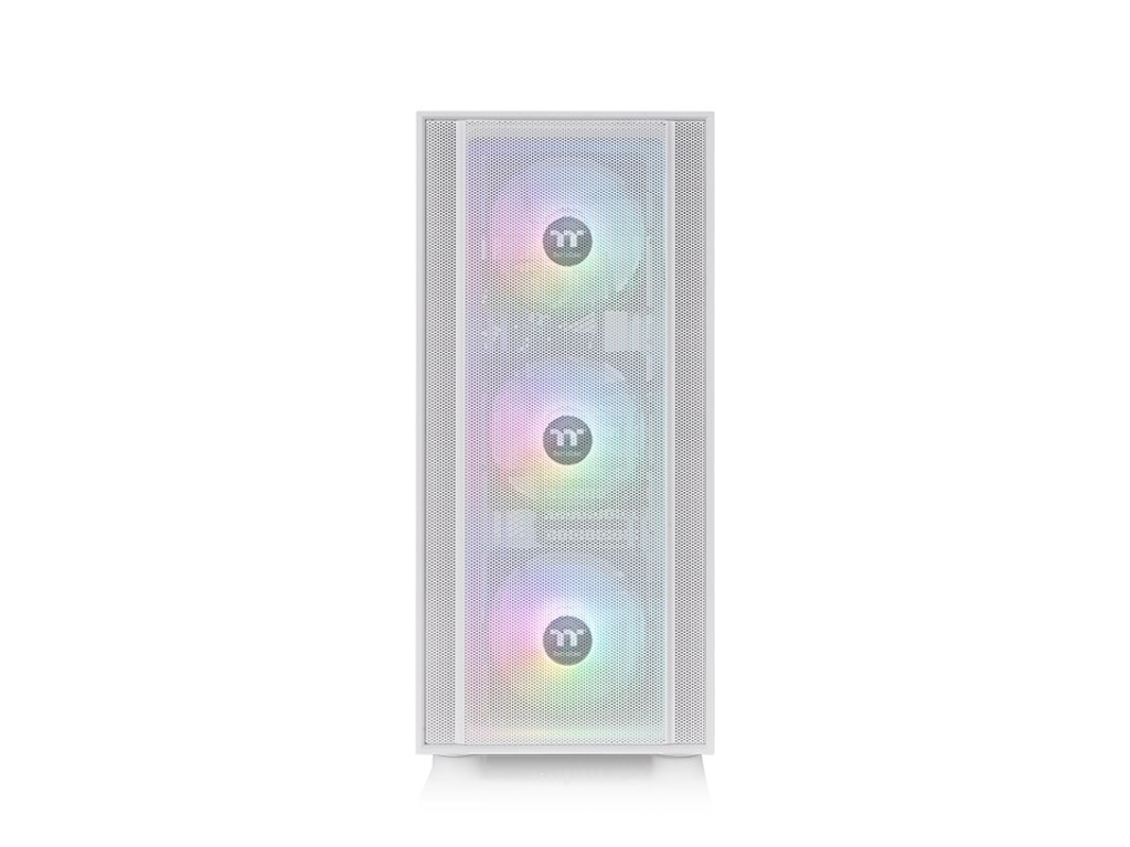 Thermaltake kućište H570 TG ARGB Snow Mid tower, tempered glass, 3x 120mm ARGB Lite fan