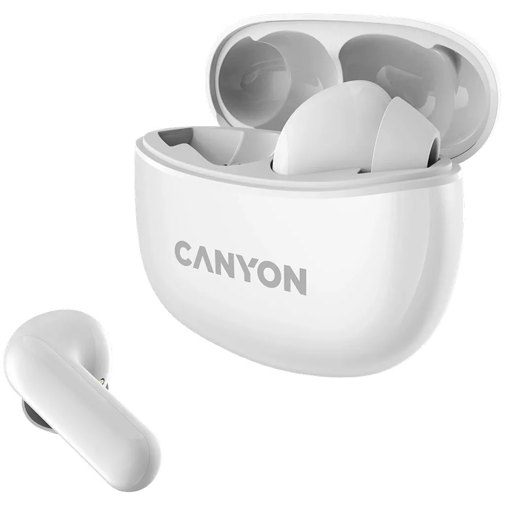 CANYON Bluetooth® slušalice TWS-5, White