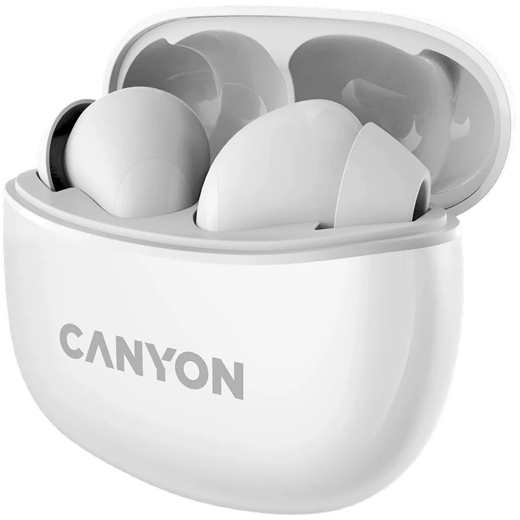 CANYON Bluetooth® slušalice TWS-5, White
