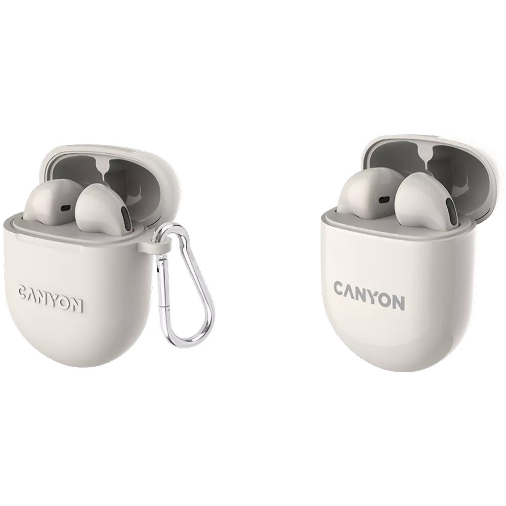 CANYON Bluetooth slušalice, CNS-TWS6BE, Bež