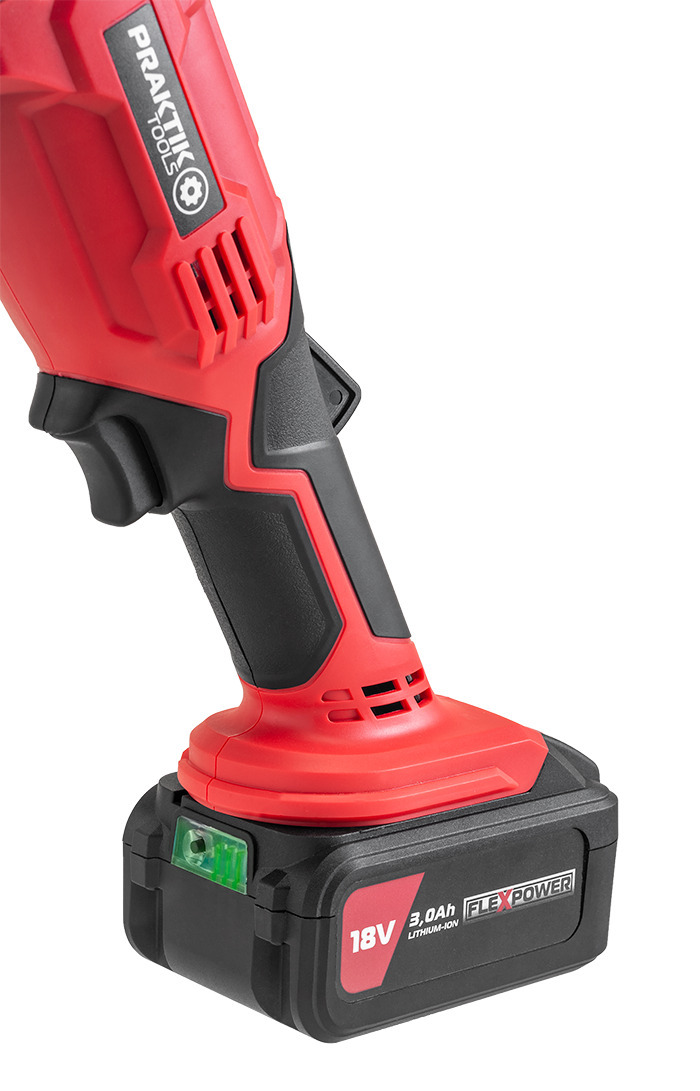 Praktik Tools akumulatorska ugaona brusilica Flexpower 18V 115mm PTQ027 / SOLO