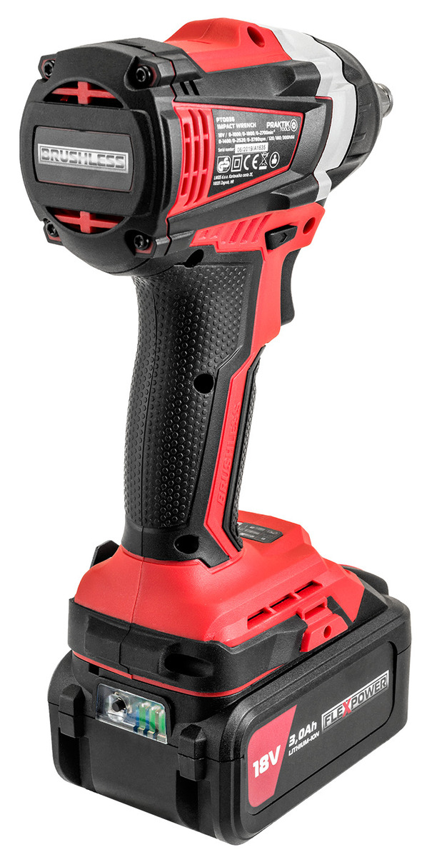 Praktik Tools akumulatorski udarni odvijač Flexpower 1/2" 18V PTQ036 Brushless / SOLO