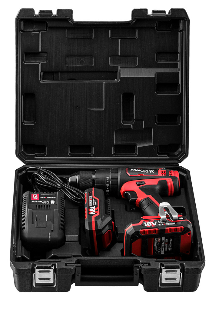 Praktik Tools Q LINE akumulatorska udarna bušilica/odvijač - PTQ093 - Flexpower