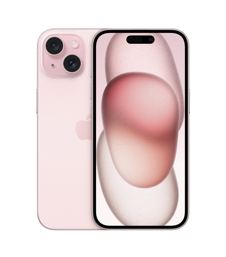 Apple iPhone 15 128GB Pink, mobitel