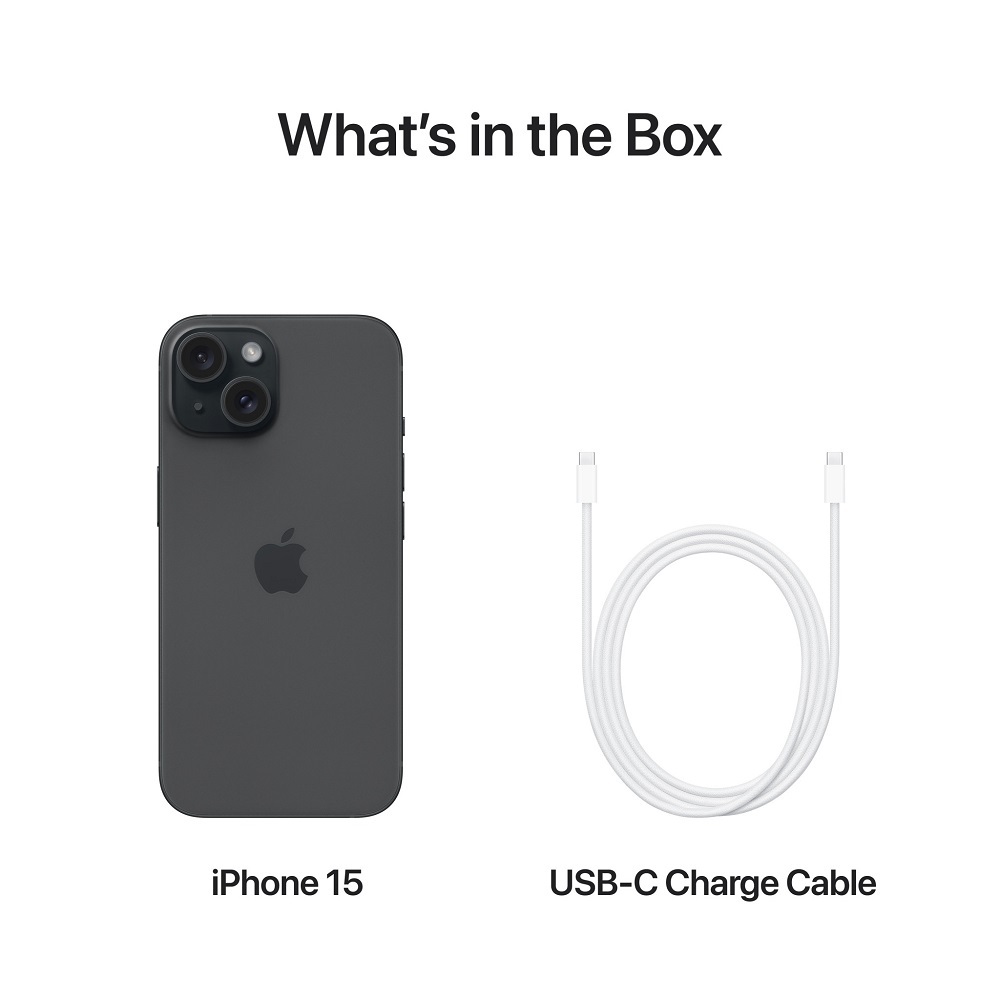 Apple iPhone 15 128GB Black, mobitel