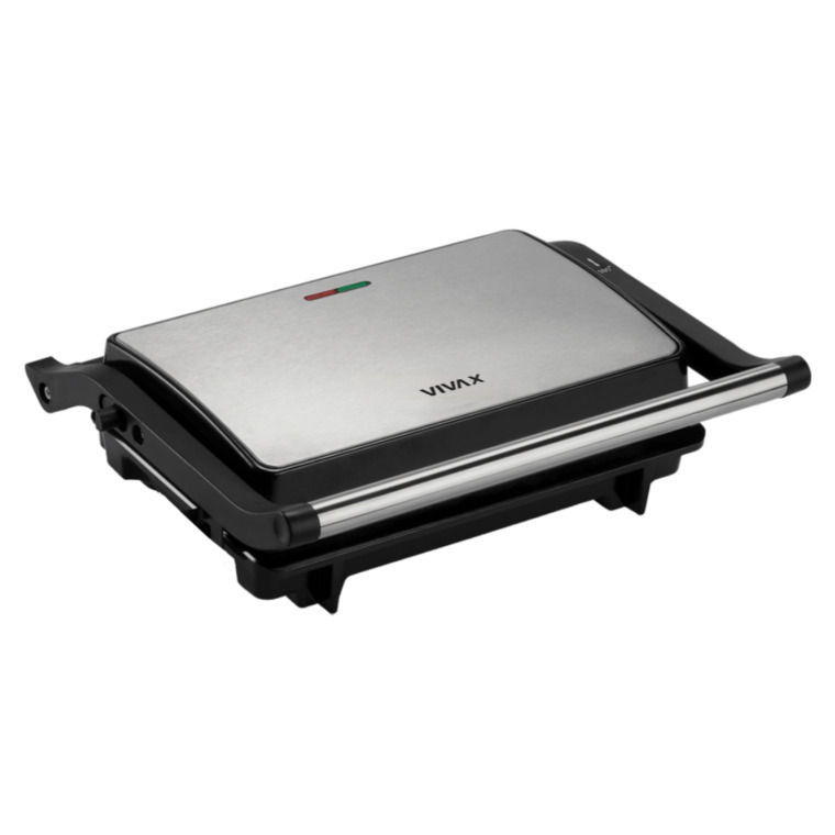 VIVAX toster TS-1000 X 1000 W; ploča za pečenje 23x14 cm; termostat