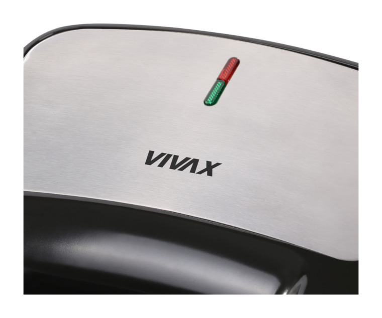 VIVAX toster TS-7504 BX 750 W; ploča za pečenje 22,5x12,5