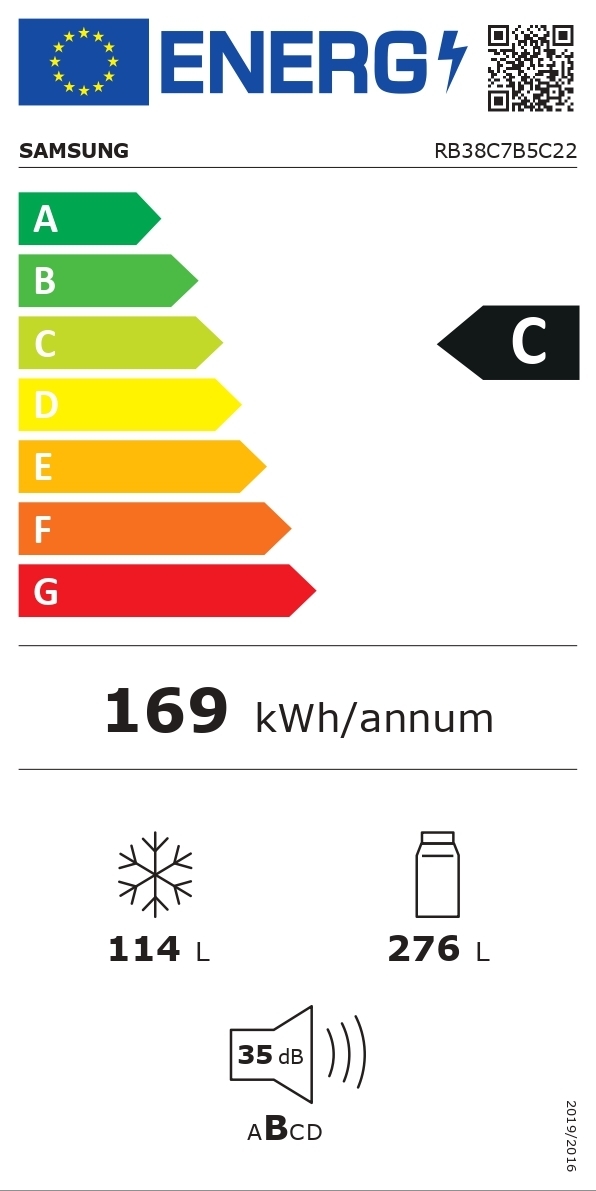 Samsung frižider RB38C7B5C22/EF