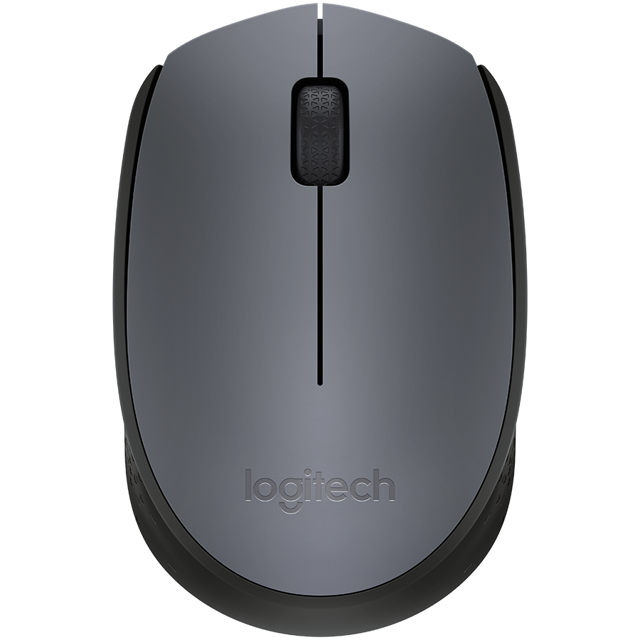 Logitech miš M170 Wireless, bežični, sivi