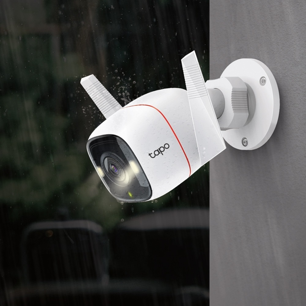 TP-Link Tapo C320WS Outdoor Security Wi-Fi Camera 2K (2560x1440), 2.4 GHz, 2T2R, 2×External Antennas