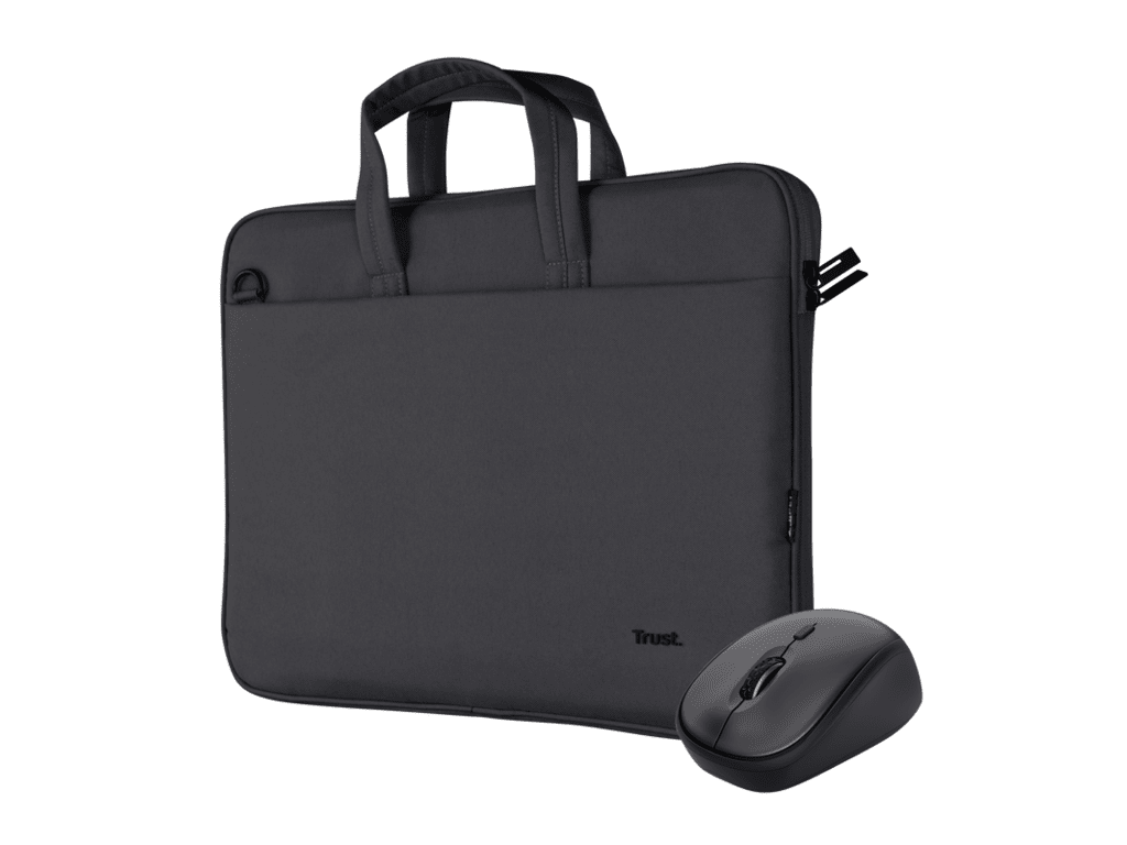 Trust Bologna torba i miš set torba za laptop 16", CRNA