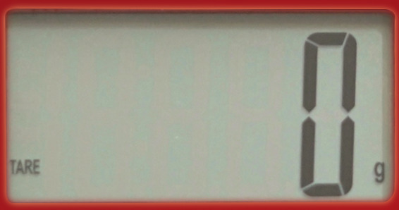 VIVAX kuhinjska vaga KS-505R od 1 g do 5.000 g CRVENA