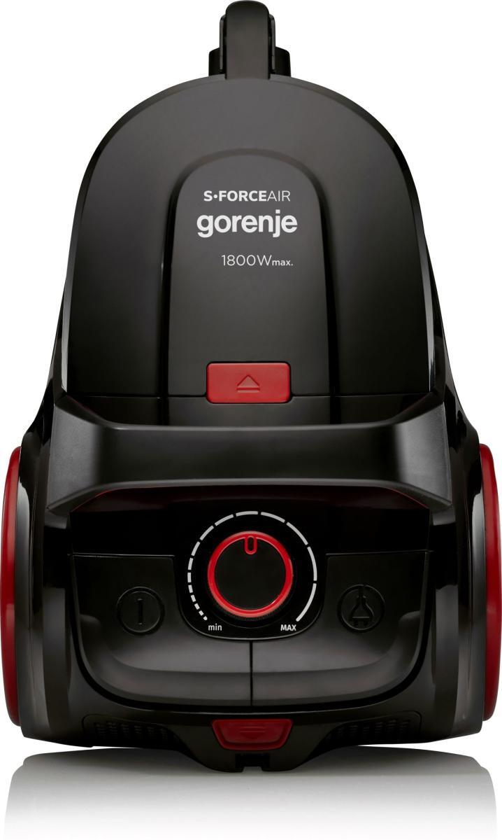 GORENJE usisivač VC1801SFABKR; sa posudom; 1800 W; 2x HEPA
