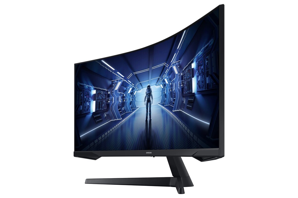SAMSUNG monitor Odyssey G55T Gaming LC34G55TWWPXEN, UWQHD 3440x1440, 34 VA, 250 cd/m2, AMD FreeSync Premium, HDR10, HDMI, DP, 165Hz, 1ms