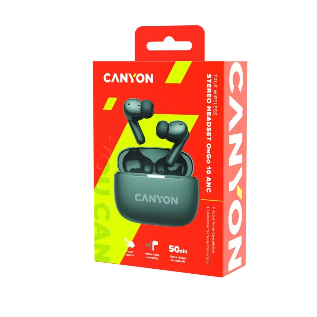 CANYON OnGo Bluetooth slušalice CNS-TWS10BK, Black