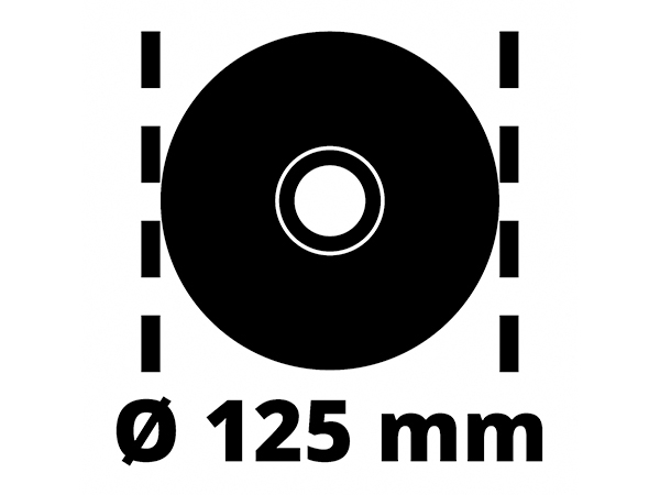 Einhell kutna brusilica, TC-AG 125/850