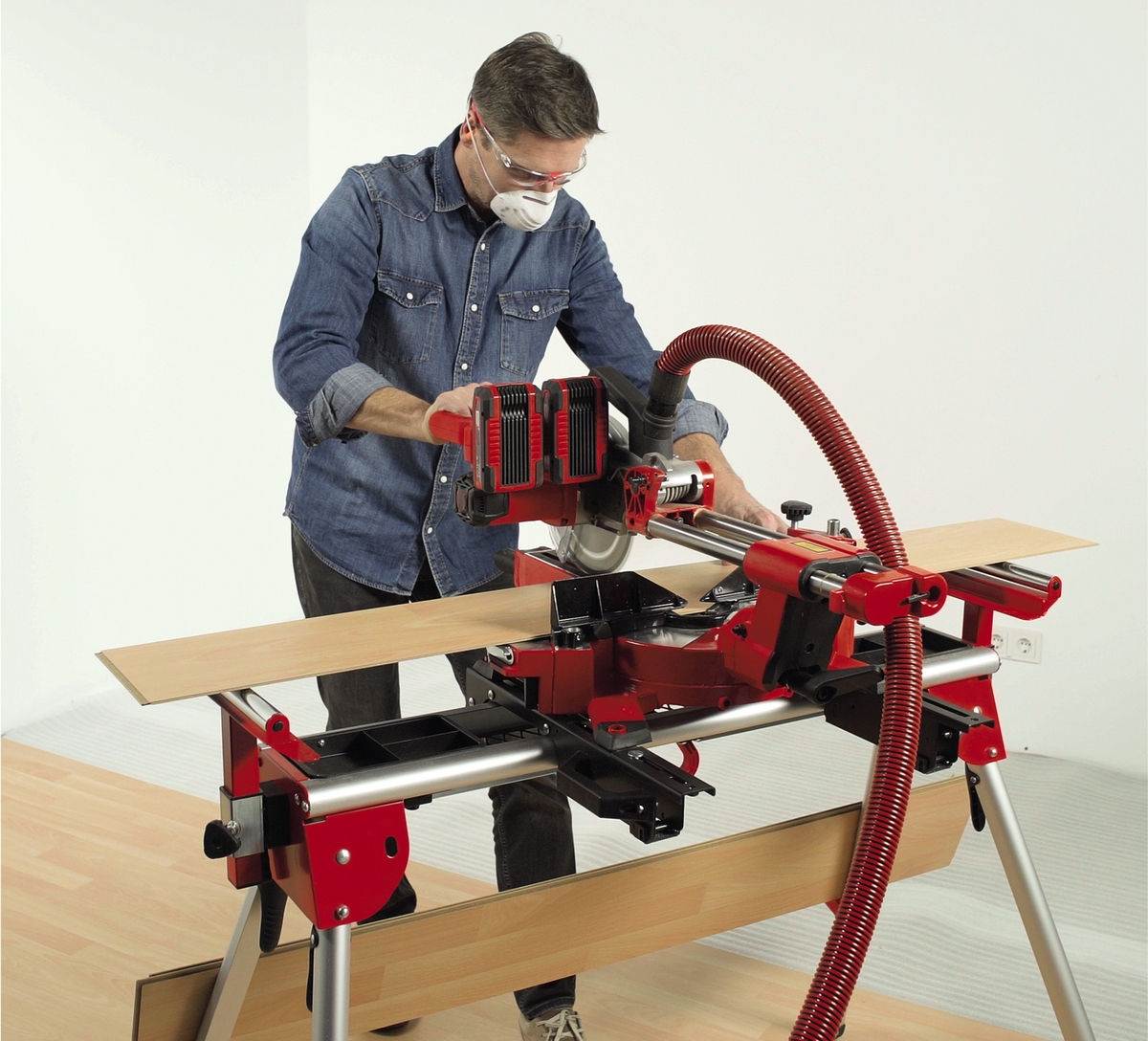 Einhell akumulatorska potezna preklopna pila TE-SM 36/210 Li-Solo