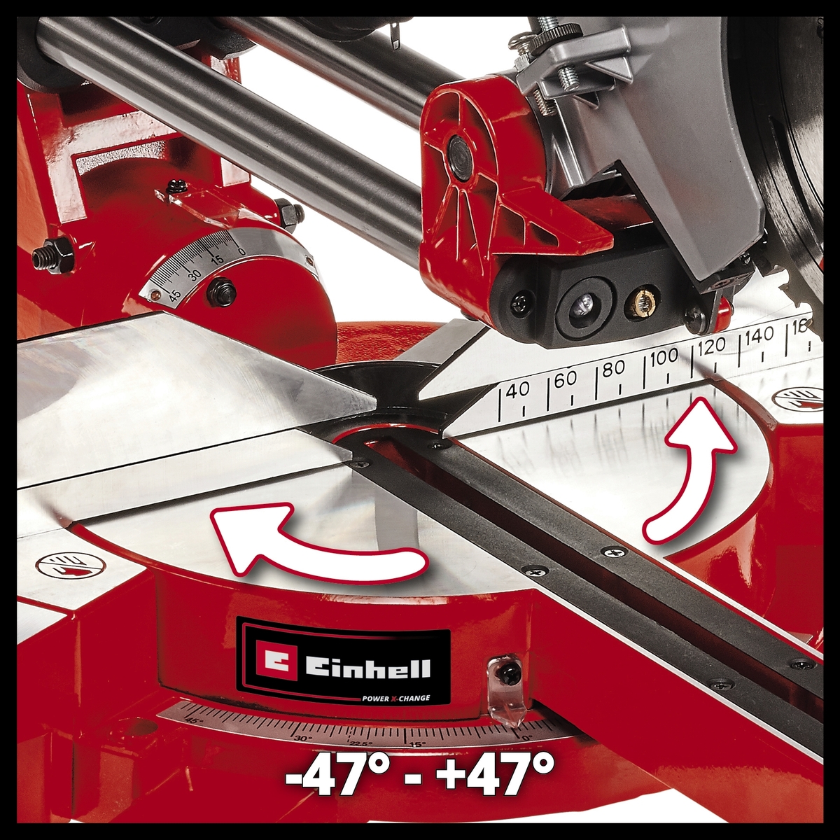 Einhell akumulatorska potezna preklopna pila TE-SM 36/210 Li-Solo