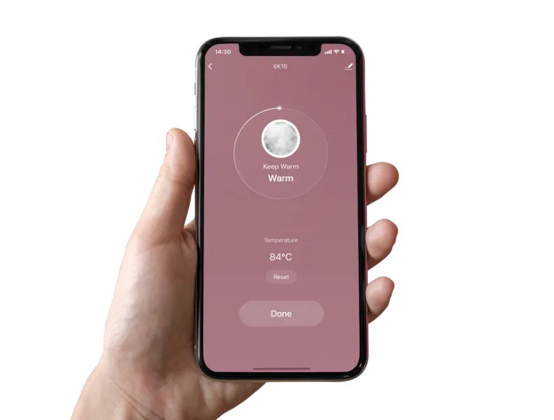 AENO kuhalo za vodu Tongtai smart EK1S: 2200 W; 1.7 L; Strix®, Wi-Fi