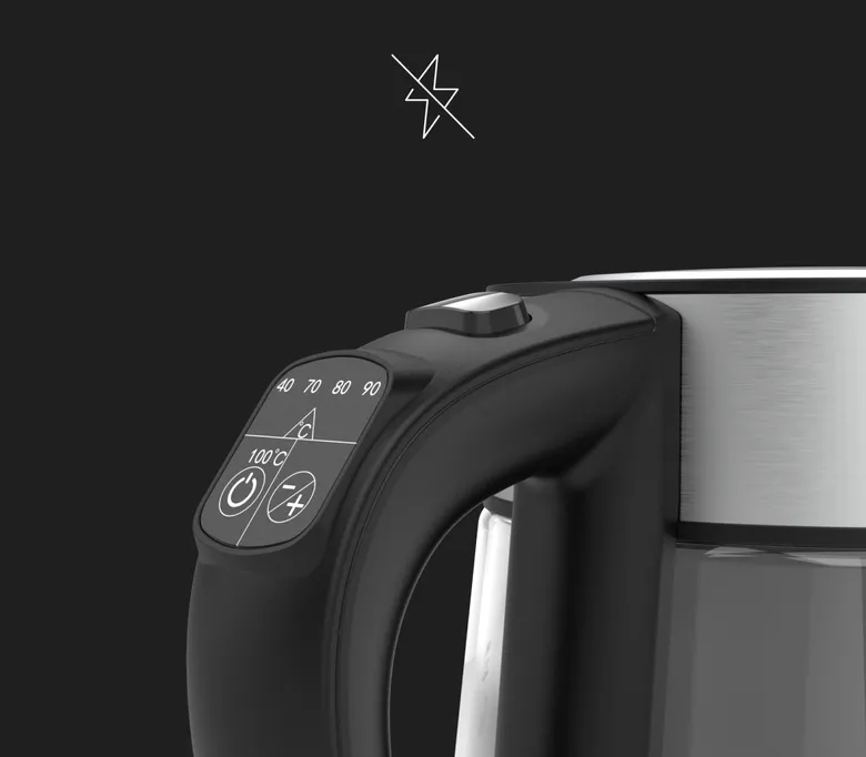 AENO kuhalo za vodu Tongtai smart EK1S: 2200 W; 1.7 L; Strix®, Wi-Fi