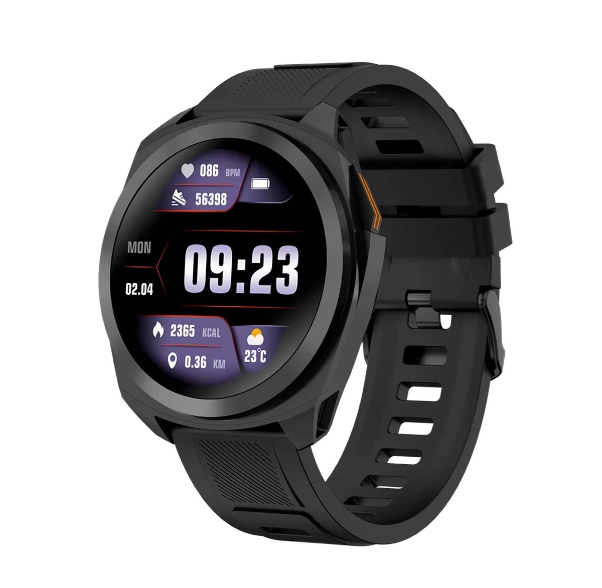 CANYON Maverick pametni sat SW-83, Crni