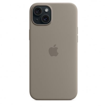 Apple iPhone 15 Plus Silicone Case w MagSafe - Clay