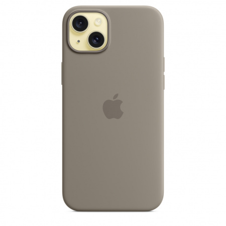 Apple iPhone 15 Plus Silicone Case w MagSafe - Clay