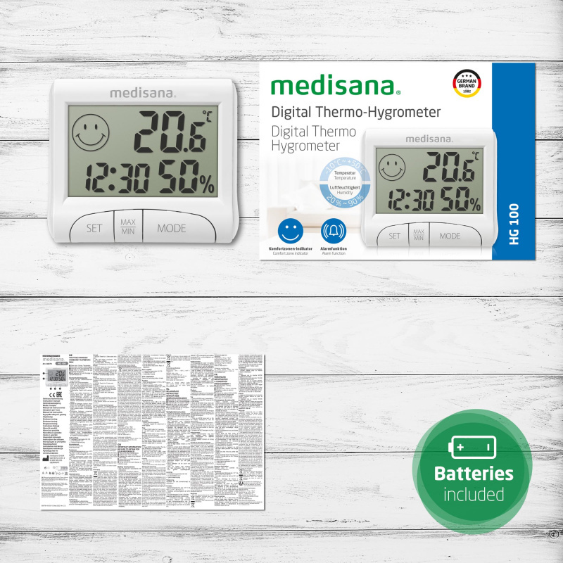 MEDISANA HG100 Digitalni termo higrometar