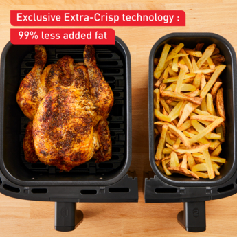 TEFAL friteza EY905B10 Dual Easy Fry & Grill 8,3 litra