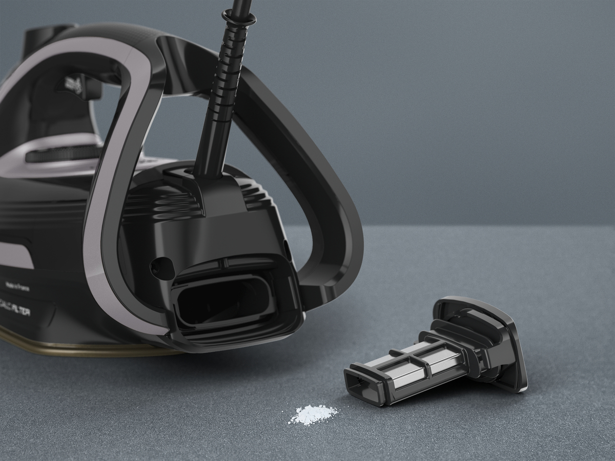 TEFAL pegla na paru FV8062E0; Puregliss Shady & Black, 3000 W