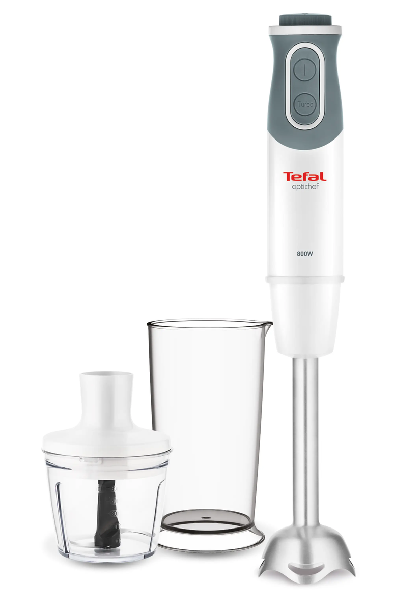 TEFAL štapni mikser HB641138 + sjeckalica; OPTICHEF, 800 W
