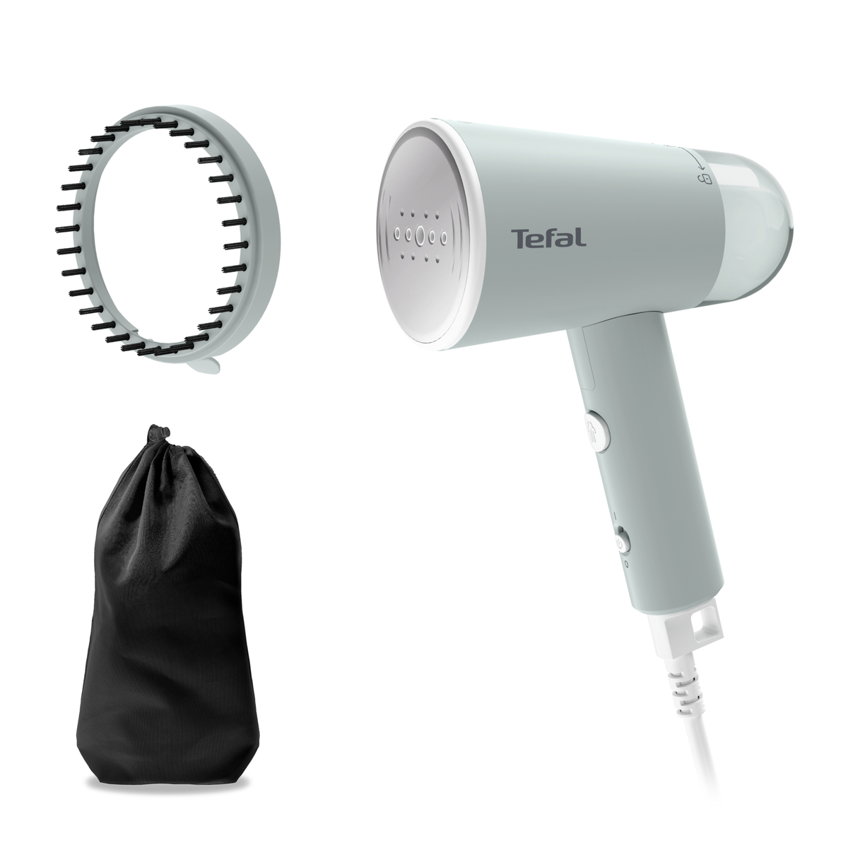 TEFAL vertikalna pegla na paru DT1034E1, putna; 1200 W