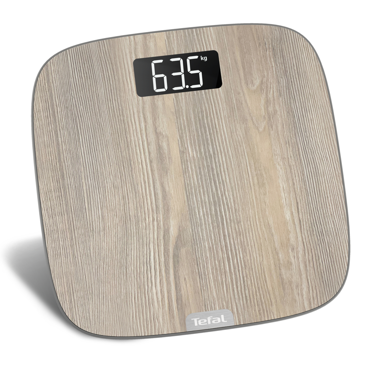 TEFAL tjelesna vaga PP1600V0 ORIGIN LIGHT WOOD, do 160 kg