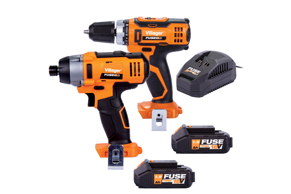 Villager Fuse set bušilica VLN 3220 + udarni odvijač 3420 - 66251