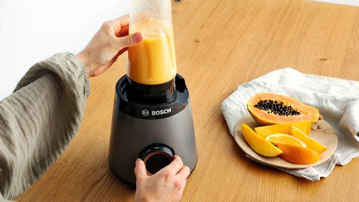 BOSCH blender MMB6174S; VitaPower; Serie 4; 1200 W; 1,5 lit.; Silver