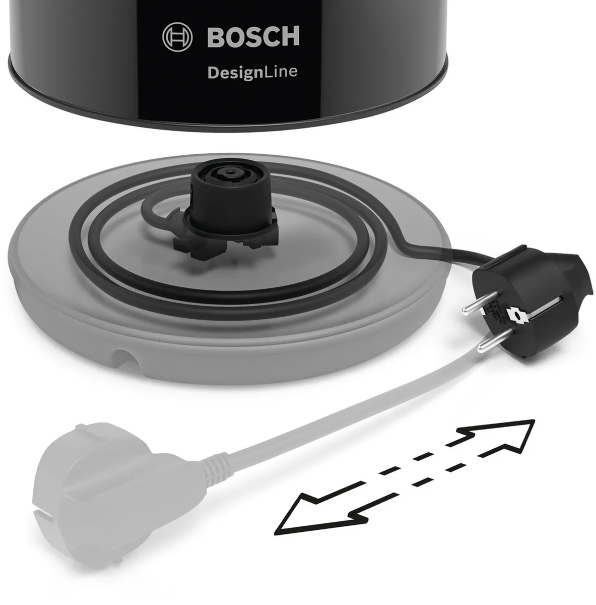 BOSCH kuhalo za vodu TWK3P423; 2400 W; 1,7 lit.
