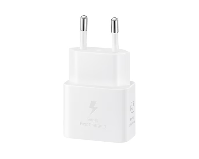 Samsung 25W brzi punjač, USB-C Power Adapter, EP-T2510NWEGEU, Bijeli (kabel nije uključen)