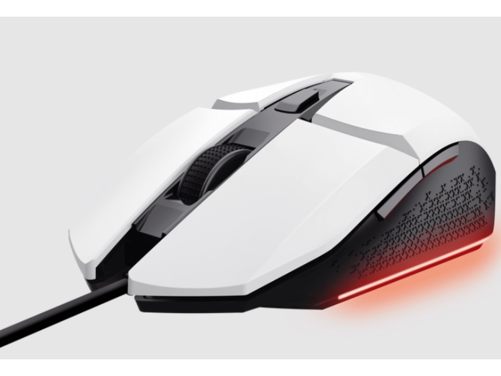 Trust miš GXT109W Felox žičani, gaming, bijeli