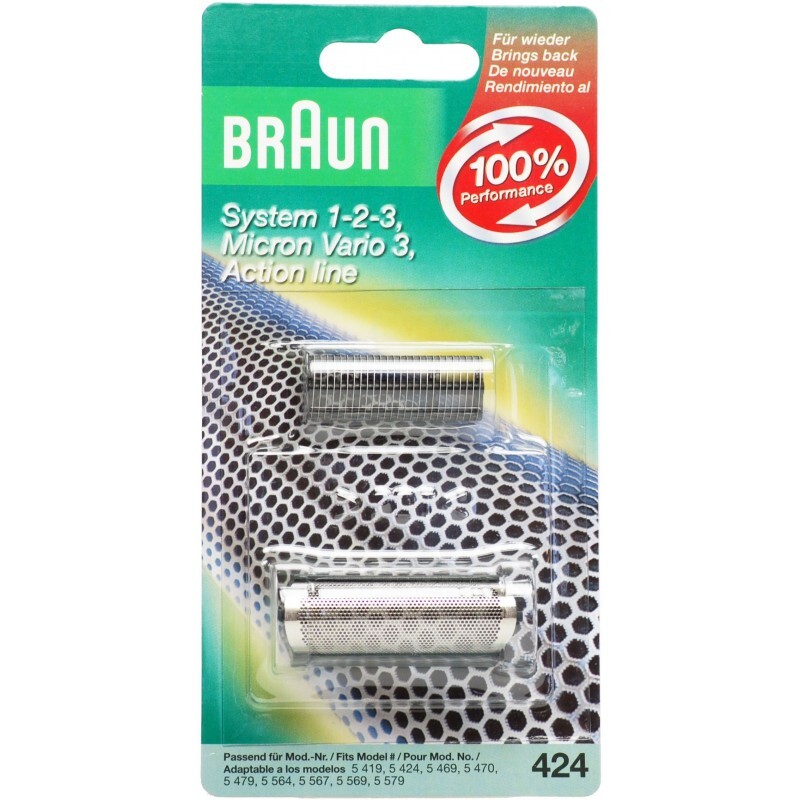 BRAUN mrežica + nož 424 - D, Serija 3