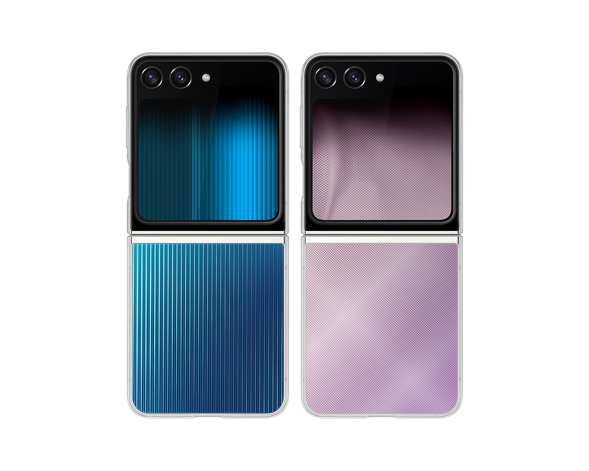 Maska za Samsung Galaxy Z Flip5, EF-ZF731CTEGWW, FlipSuit Case Transparent