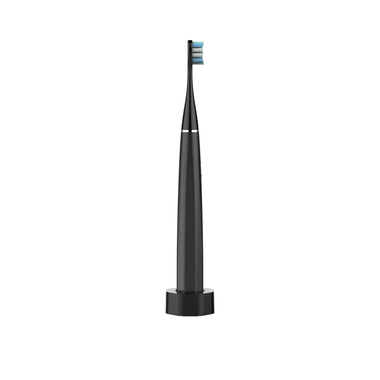 AENO SMART Sonic električna četkica DB2S: crna, 4 moda+8smart, bežično punjenje; 3 glave; putna torbica; 46000 rpm, 90 dana bez punjenja; IPX7