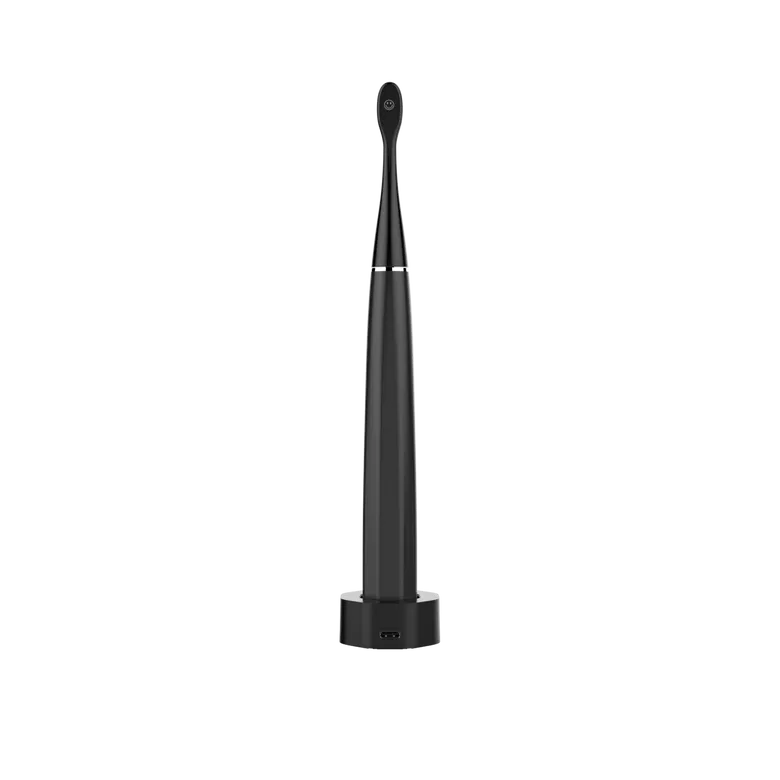 AENO SMART Sonic električna četkica DB2S: crna, 4 moda+8smart, bežično punjenje; 3 glave; putna torbica; 46000 rpm, 90 dana bez punjenja; IPX7