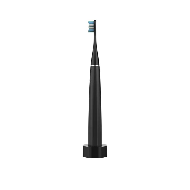 AENO SMART Sonic električna četkica DB2S: crna, 4 moda+8smart, bežično punjenje; 3 glave; putna torbica; 46000 rpm, 90 dana bez punjenja; IPX7