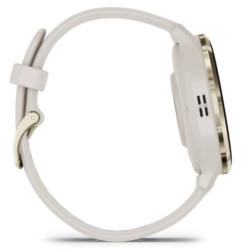 GARMIN Venu 3S, Ivory Soft Gold, 41mm,pametni sat, 010-02785-04