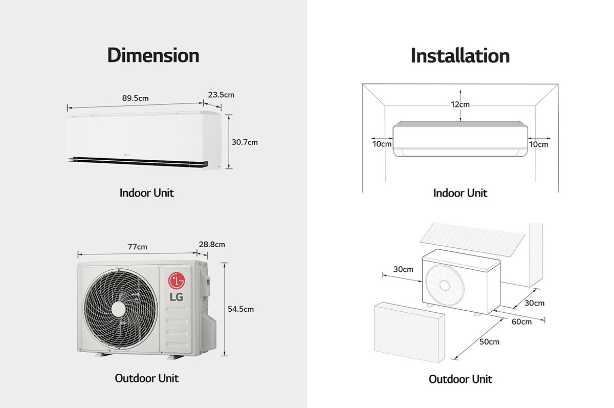 LG klima uređaj H12S1D DUALCOOL Deluxe