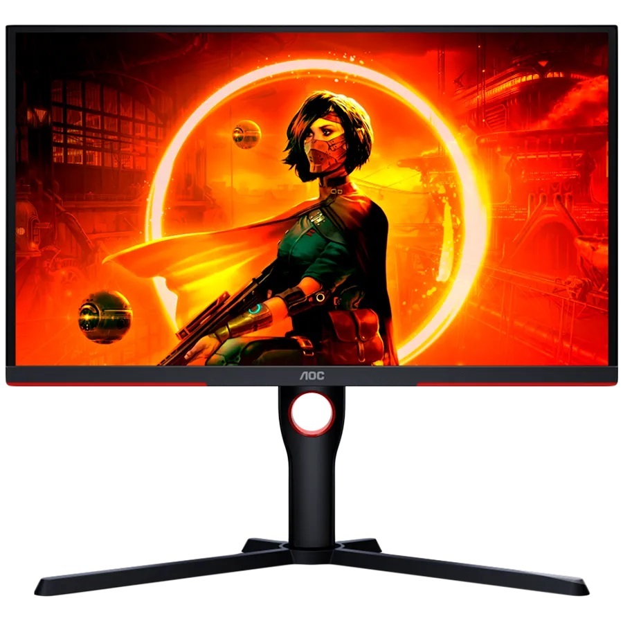 AOC monitor 25G3ZM/BK gaming, 25, Full HD, VA, 300cd/m2, Adaptive Sync, HDMI, DP, 240Hz, 0.5ms