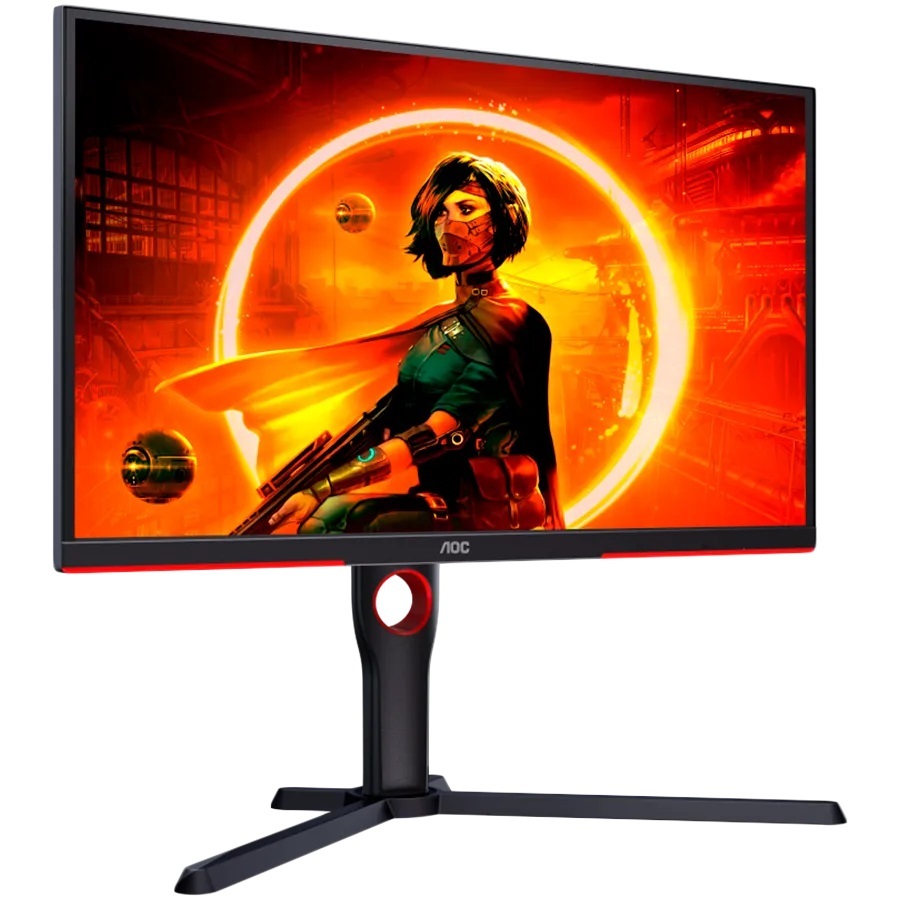 AOC monitor 25G3ZM/BK gaming, 25, Full HD, VA, 300cd/m2, Adaptive Sync, HDMI, DP, 240Hz, 0.5ms