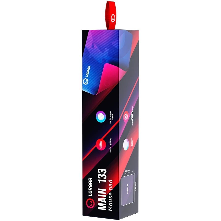 LORGAR podloga za miš Main 133, 360mm x 300mm x 3mm, 0.2kg