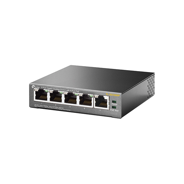 TP-Link TL-SG1005P, 1000Mbps, switch, 5 portni