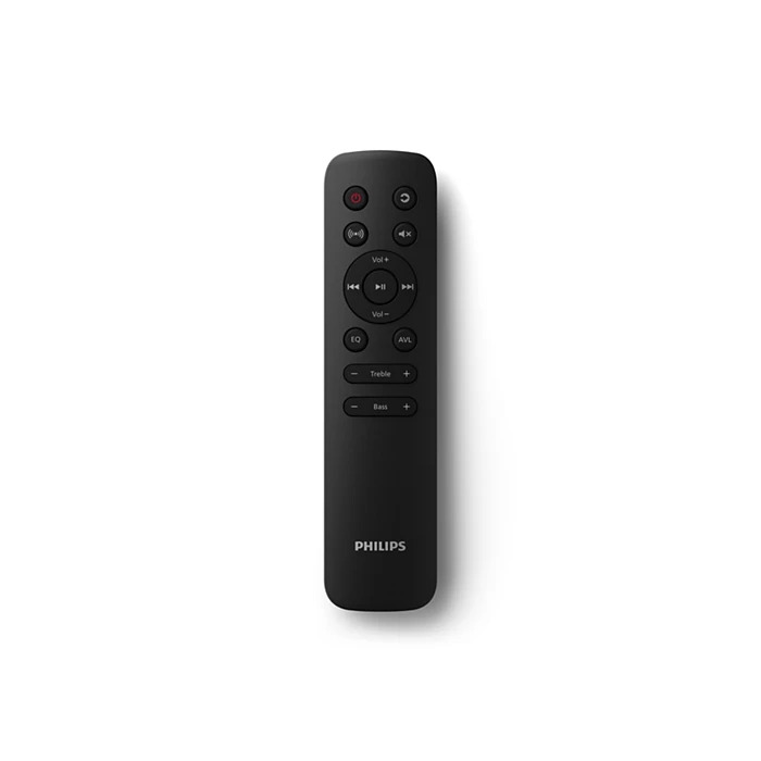PHILIPS Soundbar TAB5309/10, 2.1 sa bežičnim niskotoncem, RMS 120W, Bluetooth, Tamnosivi